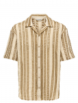 ONLY & SONS - Onsdani Crochet Ss Shirt Noos - L&uuml;hikeste varrukatega - M
