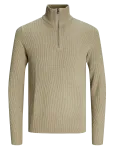 Jack & Jones - Jjeperfect Knit Half Zip Sn - Poolpika lukuga džemprid - XL