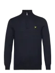 Lyle & Scott - Cotton Merino Quarter Zip Jumper - Poolpika lukuga džemprid - XL