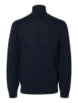 Selected - Slhtray Ls Knit Merino Roll Neck Noos - Pikkade varrukatega - XXL