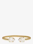 Caroline Svedbom - Mini Drop Bracelet Gold - P&auml;rlitega k&auml;ev&otilde;rud - ONE SIZE