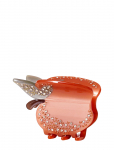 Maanesten - Abelta Hairclaw Cranberry - Juukseklambrid - ONE SIZE
