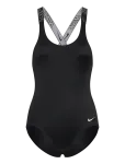 NIKE SWIM - Nike Logo Tape Crossback One Piece - Spordi ujumistrikood - 120-130