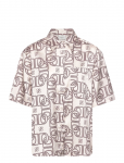 Dante6 - Dante6-Peju Logo Printed Long Blouse - L&uuml;hikeste varrukatega - 42