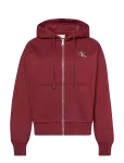 Calvin Klein Jeans - Ls Monologo F Terry Fz Bf Hoodie - Kapuutsiga pusad - XS