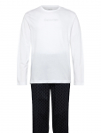 Calvin Klein - Ls Tee Pant Set - Pidžaamad (komplektid) - L
