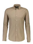 Lindbergh - Yarn Dyed Oxford Superflex Shirt L/S - Oxfordi s&auml;rgid - M