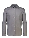 Lindbergh - Yarn Dyed Oxford Superflex Shirt L/S - Oxfordi s&auml;rgid - XL