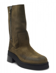 MIISTA - Gunda Khaki Suede Ankle Boots - Kontsaga poolsaapad - 36