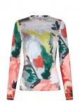 STINE GOYA - Stocking Jersey, Elastic Long Sleeve Top - Pikkade varrukatega - XL/XXL