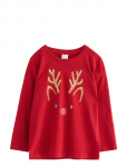 Lindex - Top Ls Reindeer 3D - Pikkade varrukatega T-s&auml;rgid - 116