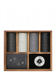 Iron & Glory - Poker Set Dead Man's H&aring;nd - M&auml;ngud - 7X 19X 22CM