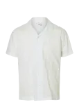 Selected - Slhreghyde Aoe Ss Shirt - L&uuml;hikeste varrukatega s&auml;rgid - S