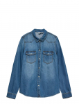 Vero Moda - Vmmaria Ls Denim Slim Shirt Mix New Noos - Pikkade varrukatega - M