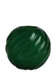 Cooee Design - Twist Ball Vase 20 Cm Glass - Muud vaasid - H:18CM