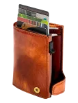 Tony Perotti - Furbo Cardholder W/ Banknote And Coin Pocket - Kaarditaskud - ONE SIZE