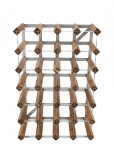 The Swedish Wine Rack Factory - 30 Bottle Self Assembly Kit Light Wood - Riiulid - ONE SIZE