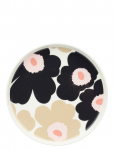 Marimekko Home - Unikko Plate 20Cm - V&auml;ikesed taldrikud - &Oslash; 20 CM