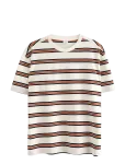 Lindex - T Shirt Skate Stripe - L&uuml;hikeste varrukatega - 128