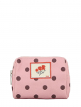 Becks&ouml;ndergaard - Polka Canvas Pouch Bag - Tualett-tarvete kotid - ONE SIZE