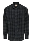 ONLY & SONS - Onsbali Poplin Checked Rlx Fit L/S Shirt - Ruudulised s&auml;rgid - XL