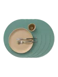 LIND DNA - 4-Set Table Mat Circle L Nupo - D:38CM