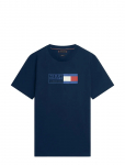 Tommy Hilfiger - Brand Love Text Box Tee - L&uuml;hikeste varrukatega - M