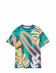 Boboli - Knit T-Shirt Printed For Boy -Bci - L&uuml;hikeste varrukatega - 98