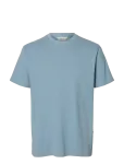 Selected - Slhspencer Rib Ss O-Neck Tee Noos - L&uuml;hikeste varrukatega - L