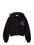 Calvin Klein - Ck Logo Terry Zip Through - Kapuutsiga pusad - 104