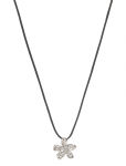 Bud To Rose - Senna Cord Necklace Silver - Statement kaelakeed - ONE SIZE