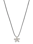 Bud To Rose - Senna Cord Necklace Silver - Statement kaelakeed - ONE SIZE