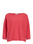 Vila - Vimalu Boatneck 3/4 Sleeve Knit Top-Noos - Džemprid - XXL