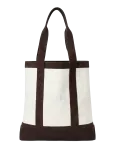 Lexington Clothing - Contrast Suede Canvas Shopper - Ostukotid - ONE SIZE
