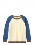 Copenhagen Colors - Light Knitted Color Block Blouse - Pikkade varrukatega T-s&auml;rgid - 128