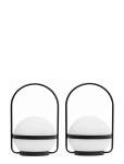 Dyberg Larsen - Summer 10 Cm H&aring;ndlampe Out/Indoor Sort Hank - 2 Stk - P&otilde;randalambid - ONE SIZE