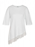 NOISY MAY - Nmeasy Lace Detail S/S T-Shirt /Tnt - L&uuml;hikeste varrukatega - M