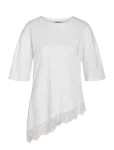 NOISY MAY - Nmeasy Lace Detail S/S T-Shirt /Tnt - L&uuml;hikeste varrukatega - M