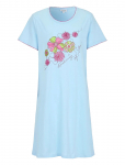 Damella Of Sweden - Nightdress With Short Sleeves - &Ouml;&ouml;s&auml;rgid - S