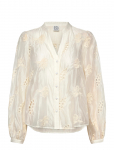 ROUGE EDIT - Roudora L/S V-Neck Shirt - Pikkade varrukatega - 44