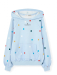 THE ANIMALS OBSERVATORY - Beaver Kid Hoodie White Telephone - Kapuutsiga pusad - 128