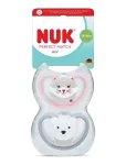 NUK - Perfect Match Air Cat/Polarbear, Size 18-36 Months - Lutid - 18/36MONTHS