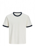 Jack & Jones - Jorsavona Ringer Tee Ss Cn Styd Ss26 - L&uuml;hikeste varrukatega - XXL