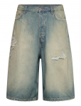 Weekday - Void Mid Rise Loose Long Denim Shorts - L&uuml;hikesed teksap&uuml;ksid - 29