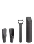 Blomus - Set Of 4 Wine Accessories - Ilo - Pudeliavajad ja veinikorgid - 20X15X2.5CM
