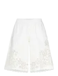Monki - Broderi Anglais Jorts - Vabaaja l&uuml;hikesed p&uuml;ksid - XS