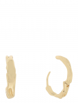 Pilgrim - Eddy Organic Shaped Small Hoops Gold-Plated - R&otilde;ngad - ONE SIZE
