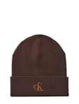 Calvin Klein - Ck Fine Rib Beanie - Kootud m&uuml;tsid - ONE SIZE
