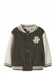 Name It - Nmmleslie Ls Nreg Sweat Card Bru - Bomber-jakid - 122-128