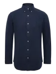 Polo Ralph Lauren - Custom Fit Heathered Oxford Shirt - Oxfordi s&auml;rgid - XL